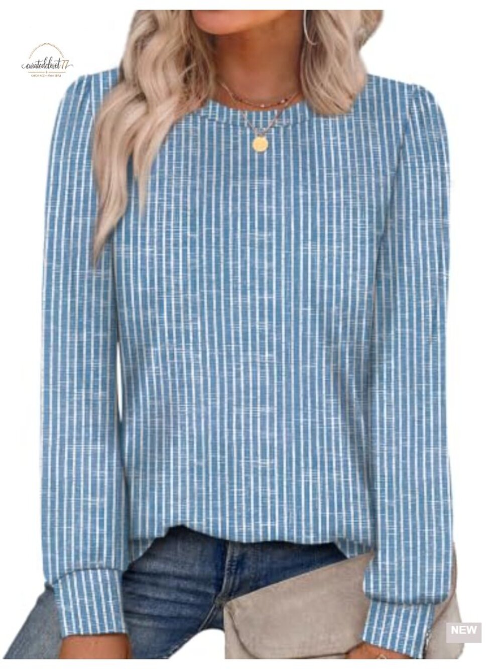 Womens Long Sleeve Tunic Top Crewneck Pullover Blouse Fall Winter